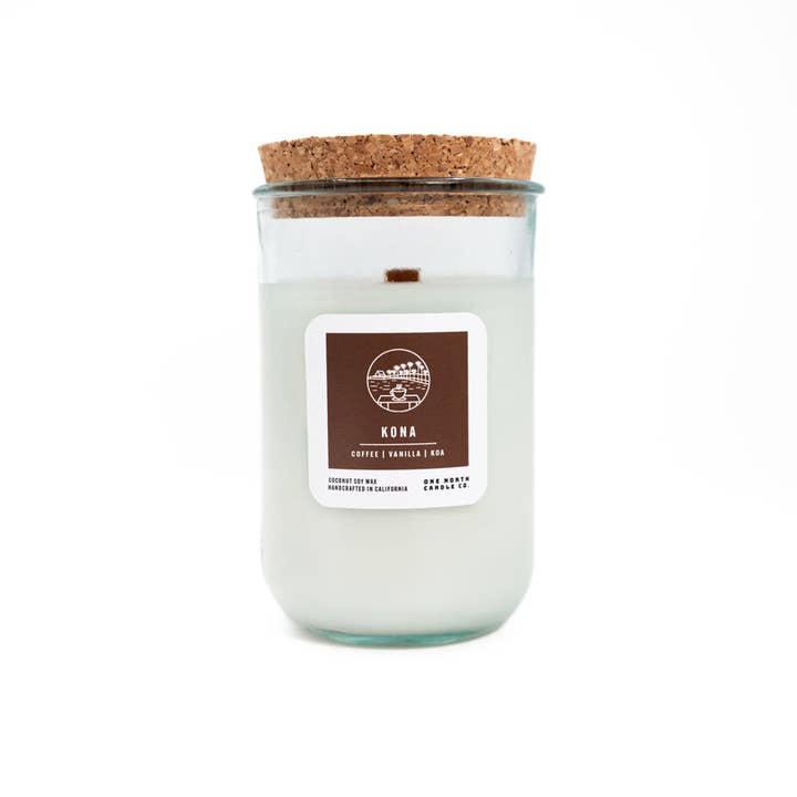 Kona (koffie | vanille | koa) voor wholesale door One North Candle Company