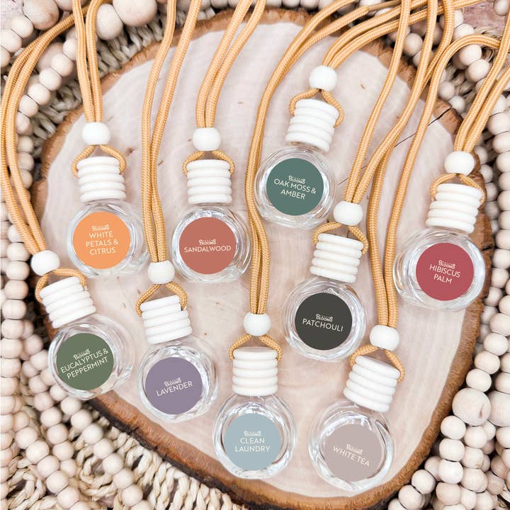 Hanging Car Air Freshener + Odor Eliminator, Clean Oils and other Purchase Wholesale bloom. Free Returns & Net 60 Terms on Faire trending on Faire.