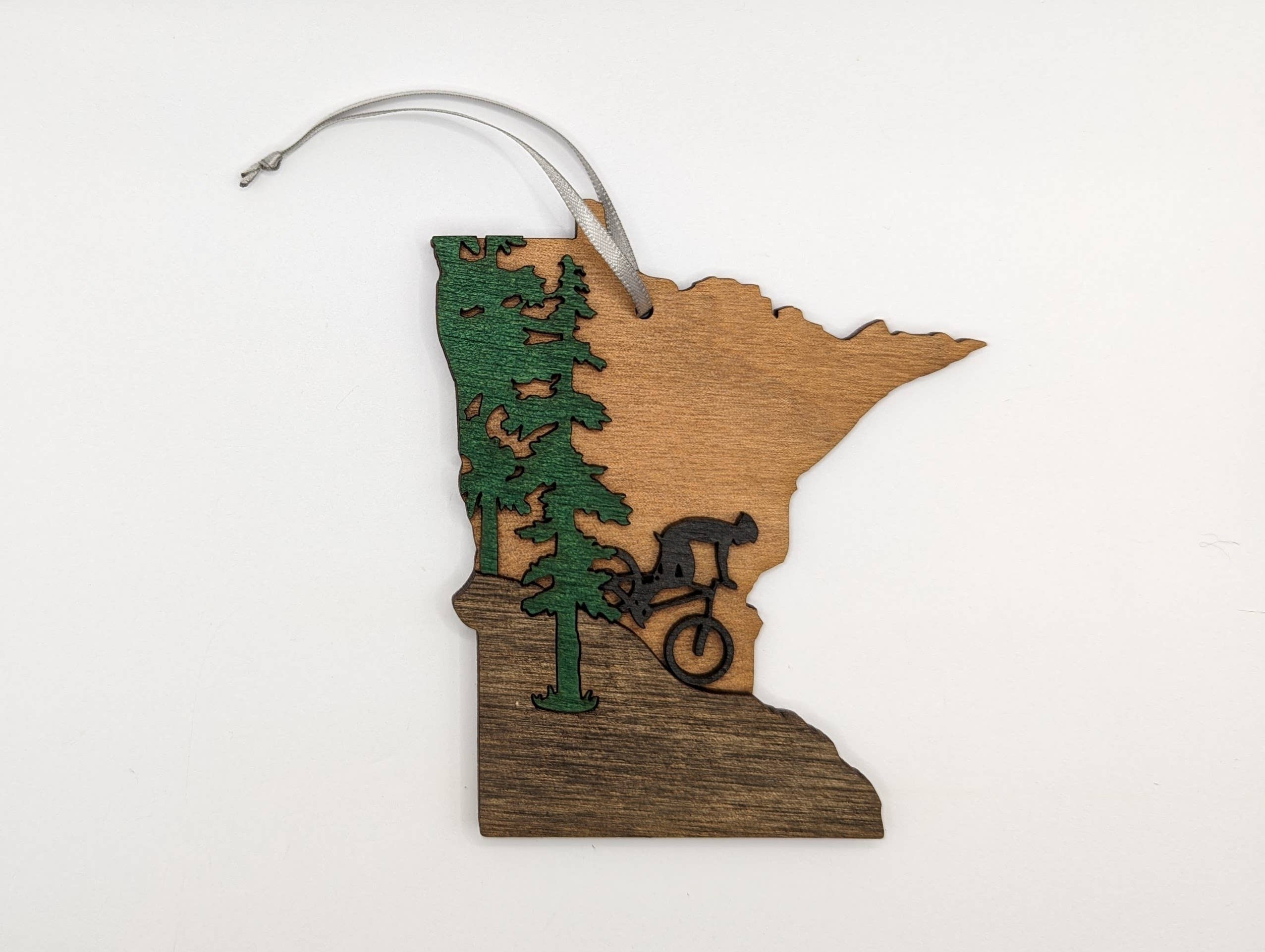 Knit and Nailed - Wholesale Ornament - Minnesota Wood Ornament Art 5" varieties2