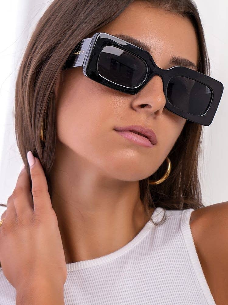 AnnaKey – Óculos de sol - Mulher por atacado – AnnaKey Óculos de Sol Eclipse Preto3