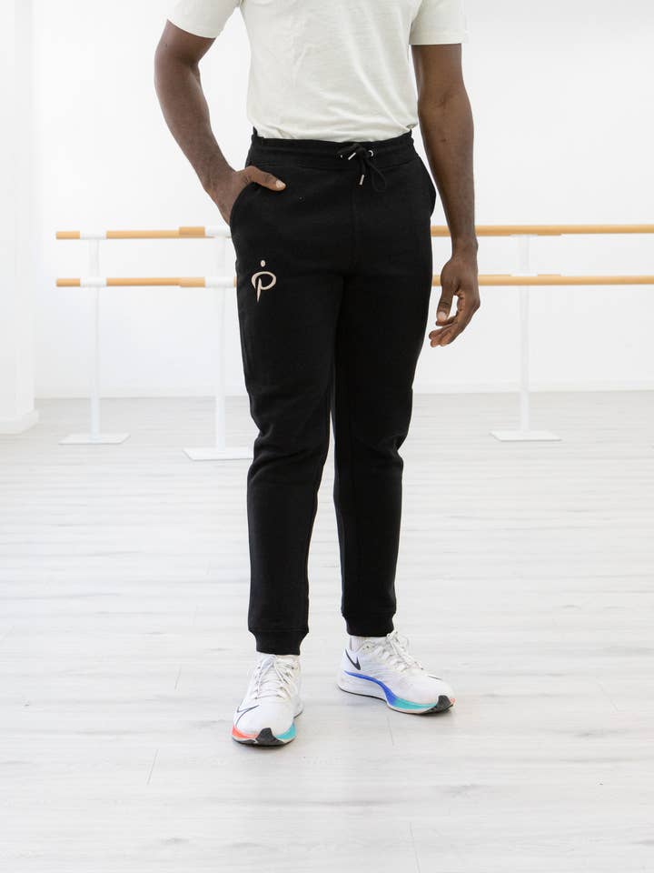 Schwarze Unisex-Jogginghose für den Großhandel von Planeta Incora