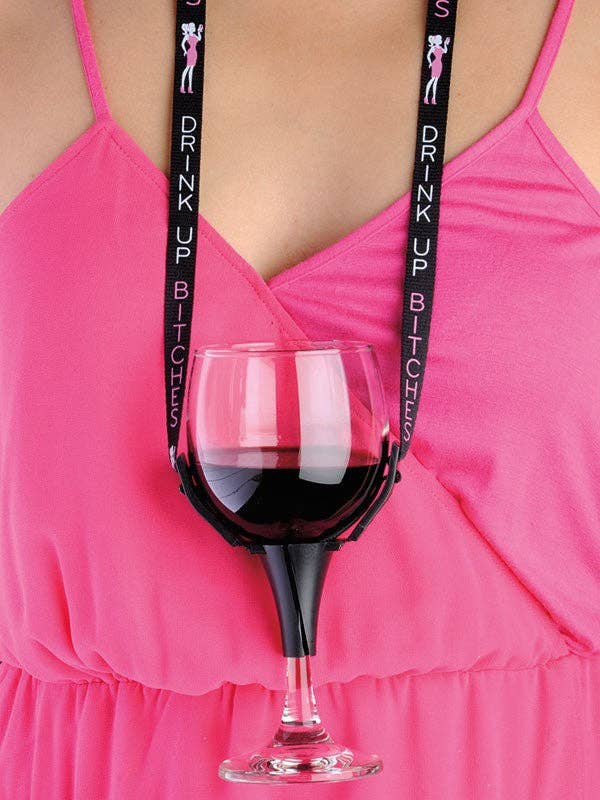 Chris’s Stuff Inc. – Copo de vinho por atacado – Porta-copos de vinho Drink Up Bitches2