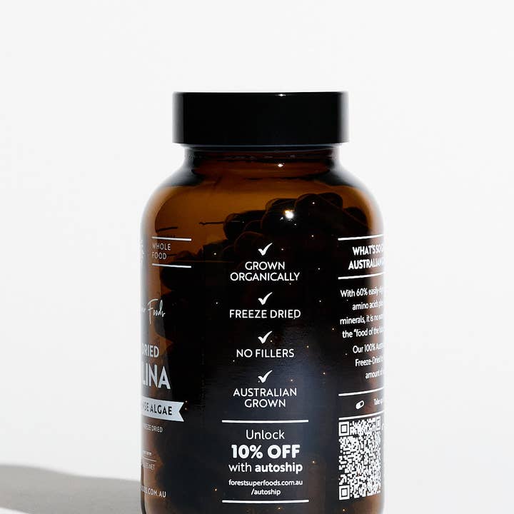 Forest Super Foods - Vendita all'ingrosso Vitamine/integratori orali - Capsule di Spirulina Australiana Liofilizzata