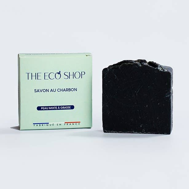 Sapone al carbone attivo per la vendita all'ingrosso da parte di The Eco Shop