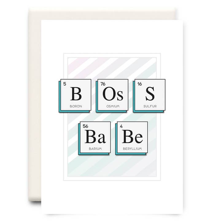 Boss Babe | Vriendschap Wenskaart voor wholesale door Inkwell Cards