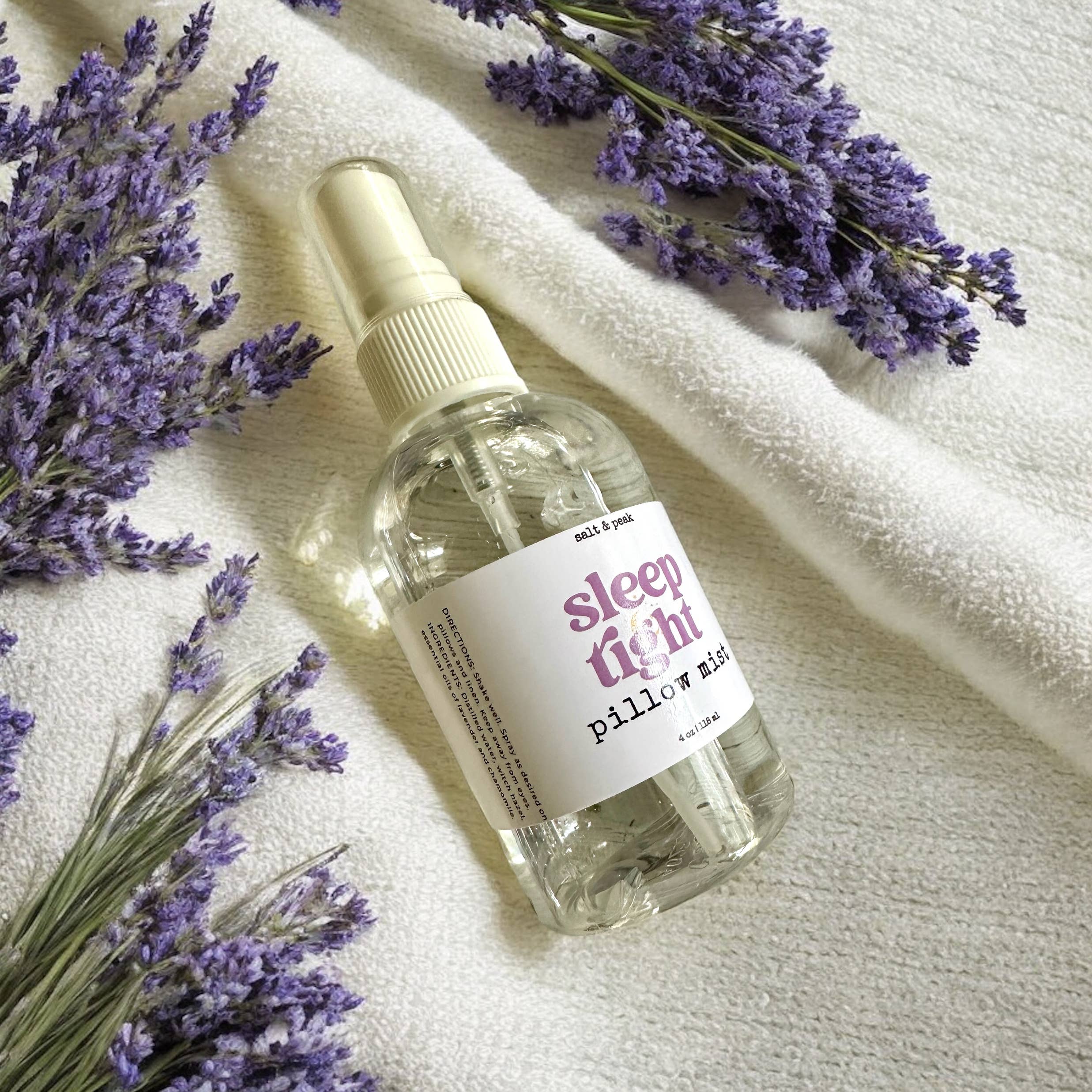 Salt & Peak - Wholesale Room & linen spray - Pillow Spray Pillow Mist Sleep Spray Lavender