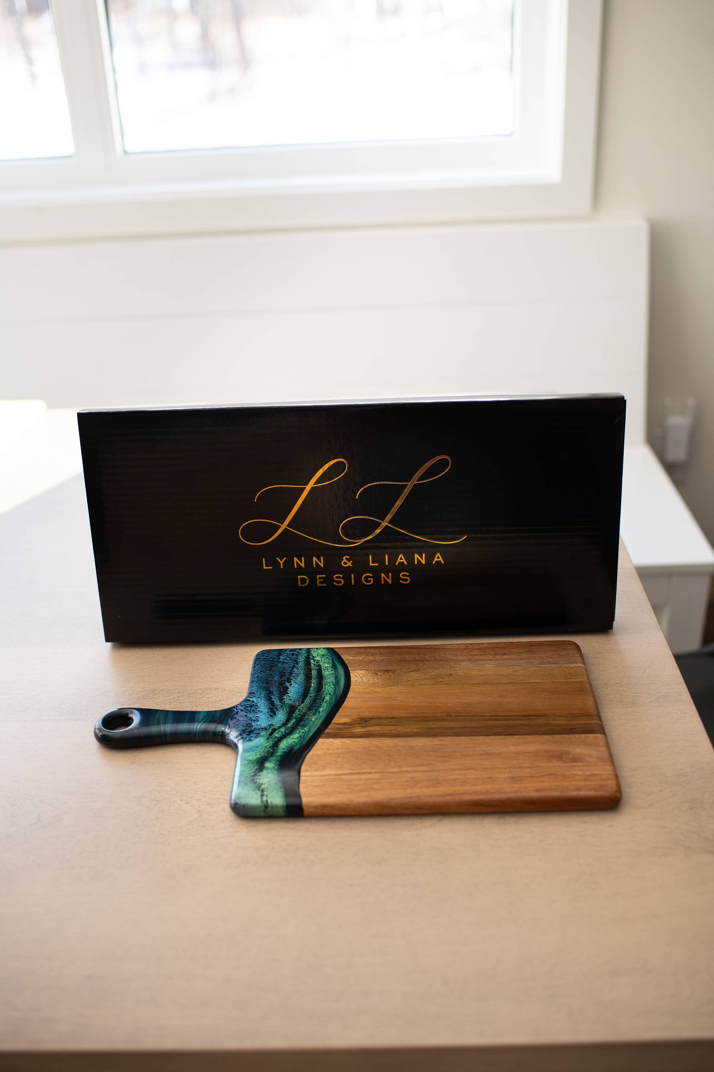 Lynn & Liana Designs - Wholesale Cheese Board - Charcuterie Board - Medium 8" x 16" NO TARIFFS!52