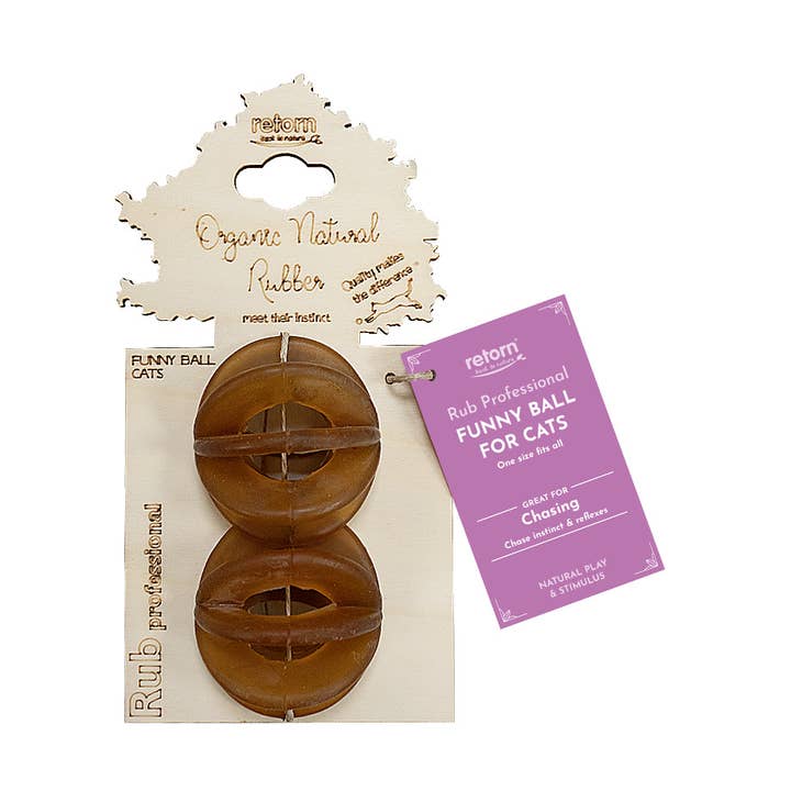 POCURULL SL (Retorn) – Großhandel Haustierspielzeug – Katze – Rub Funny Ball Cats X2 Katzenspielzeug0