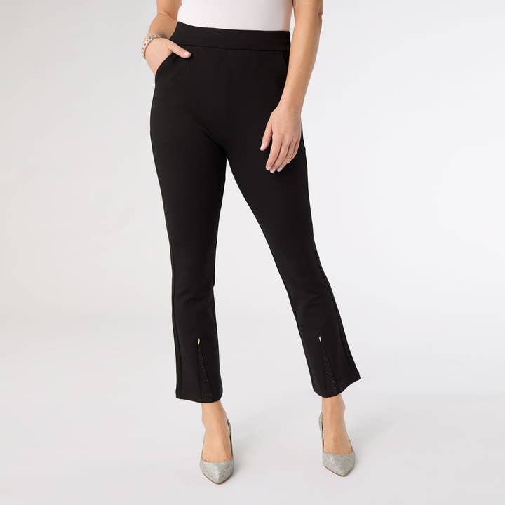 Celyse Baby Flare Pant with Front Inset for wholesale by COCO + CARMEN