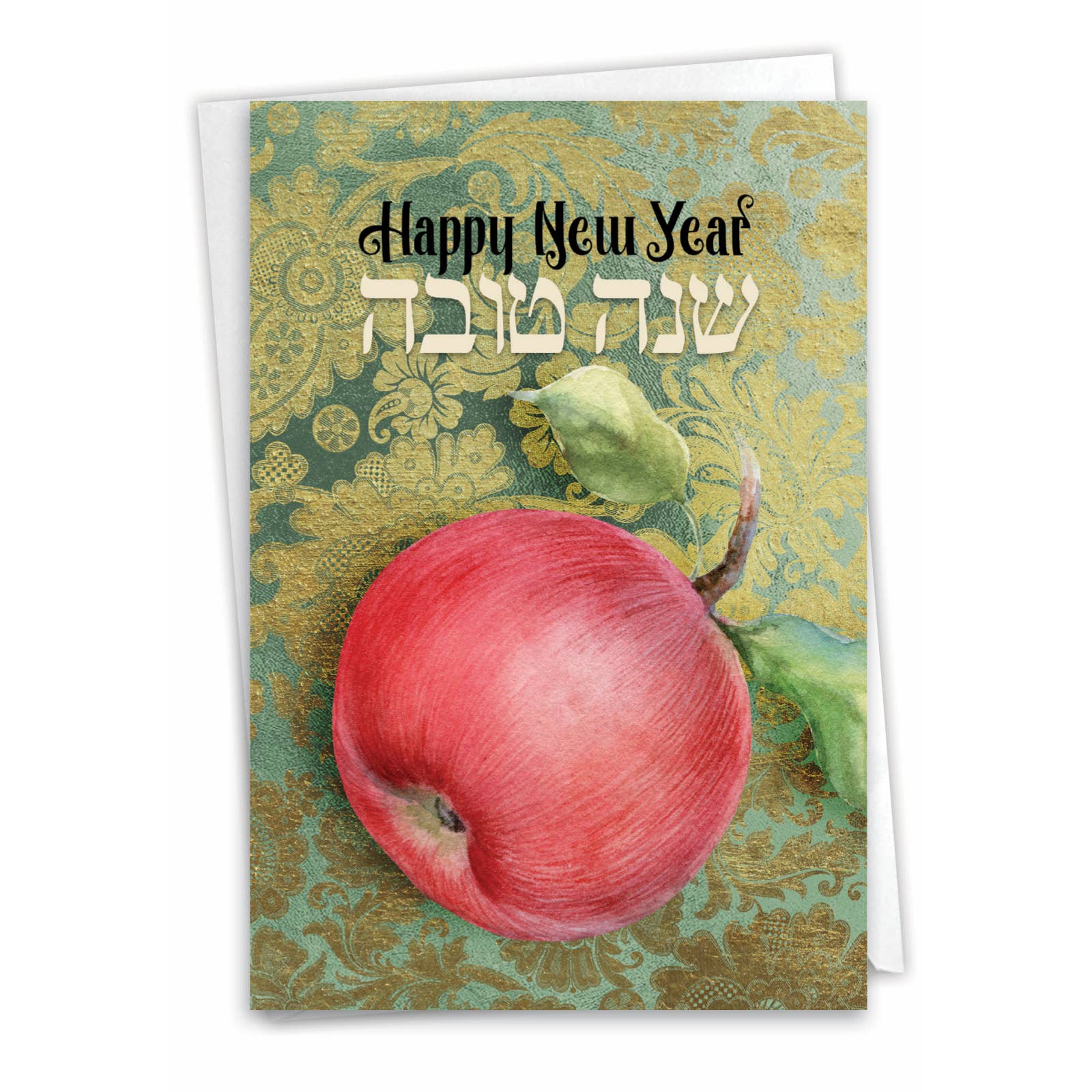 NobleWorks – Engroshandel Rosh Hashanah-kort – Rosh Hashanah Card - Shana Tova Hilsener-Granatæble0