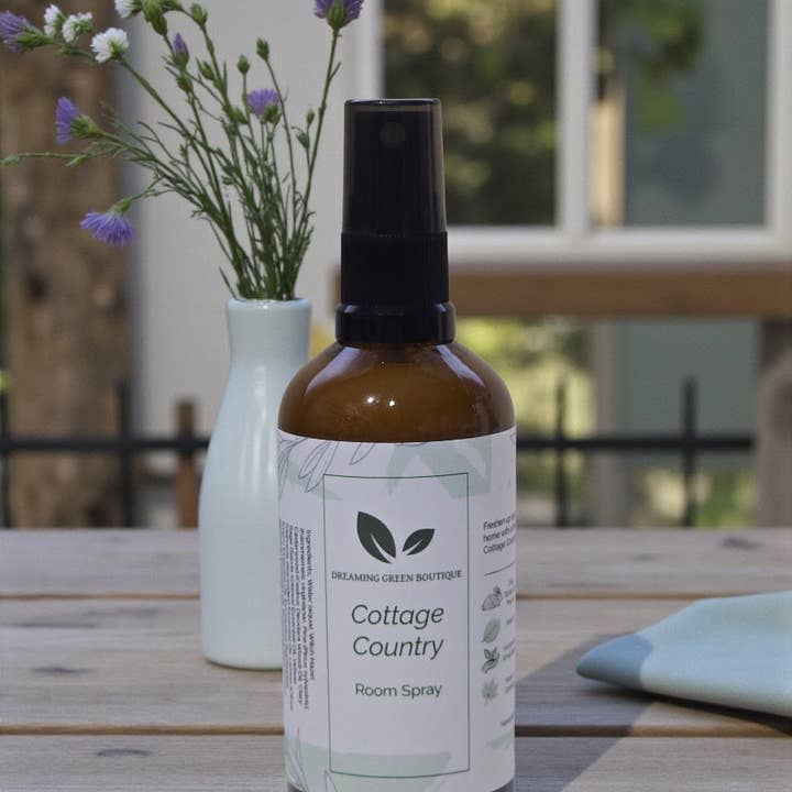 Cottage Country Room Spray for wholesale by Dreaming Green Boutique