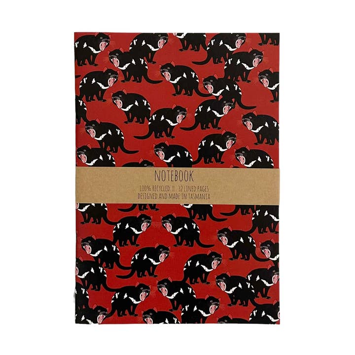 Red Parka - Wholesale Notitieboekje - Tasmanian Devils notitieboek0