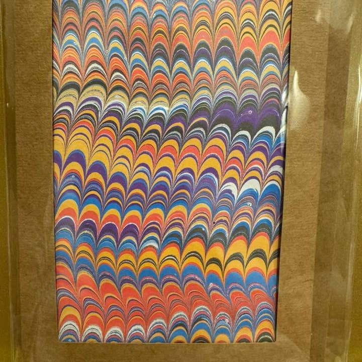 Marbling Art LLC - Wholesale Everyday Greeting Card - Hand-Marbled Framed Greeting Cards for any Occasion5