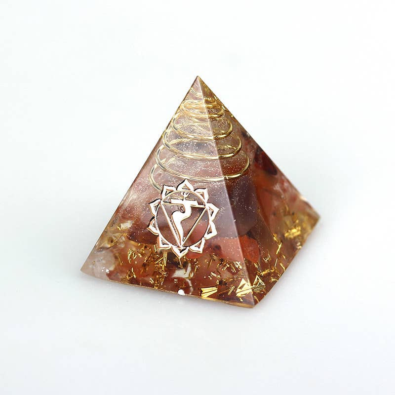 Gemcohub - Wholesale Spiritual Stone/Crystal - Crystal Gravel Pyramid Epoxy Ornaments5