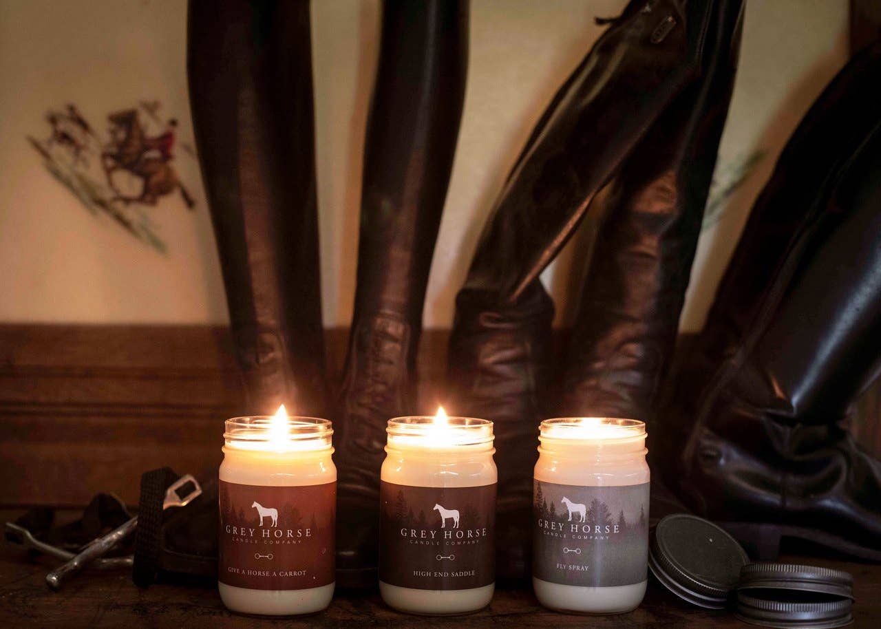 Grey Horse Candle Company - Wholesale Jar/Filled Candle - Show Day Soy Candle1