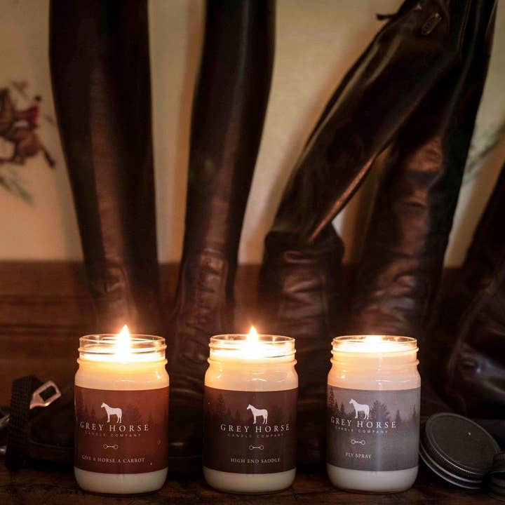 Grey Horse Candle Company - Vente Bougie en bocal - Bougie de soja Show Day1