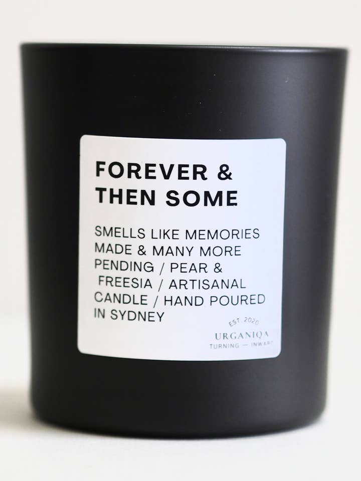 Forever and Then Some Scented Soy Candle | Unfiltered Collection for wholesale by Urganiqa