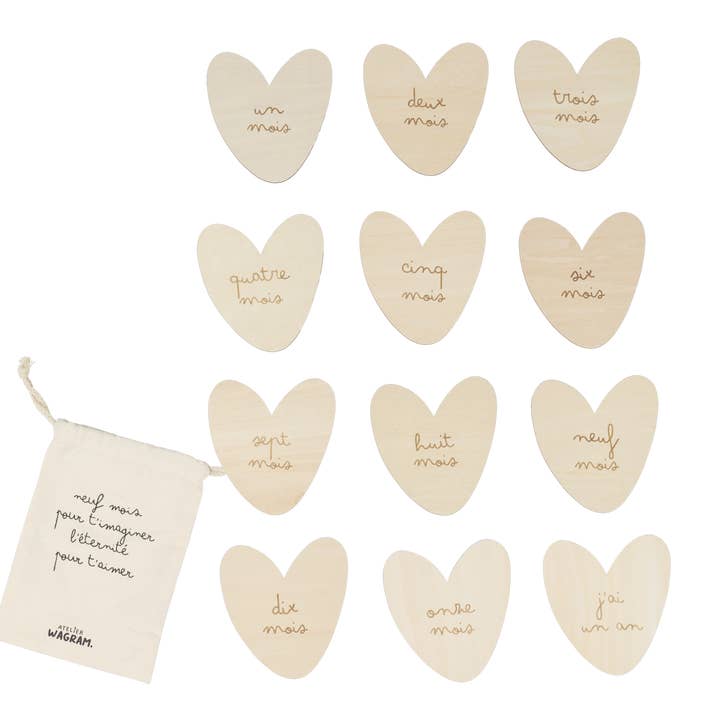 Milestone Cards for wholesale by Atelier Wagram