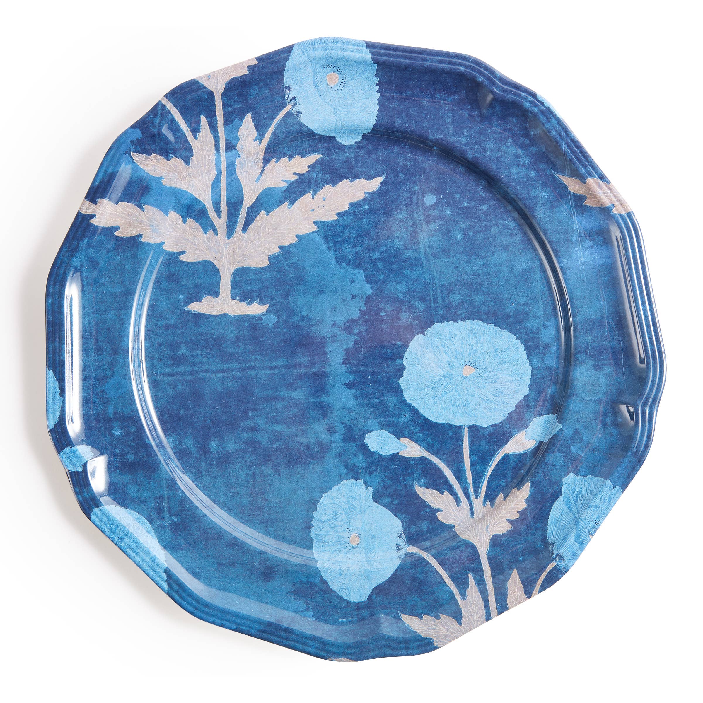 Siren Song - Wholesale Dinner Plate - Poppy Blue Side Plates Set of Four2