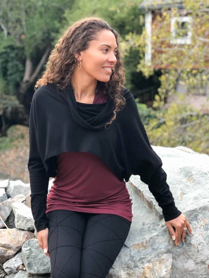 Cappuccio corto in pile di bambù per la vendita all'ingrosso da parte di CARAUCCI