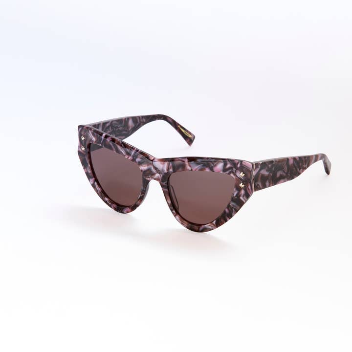 SARDINE - Wholesale Sunglasses – Women's - SARDINE - Birdie - Plum Disco1