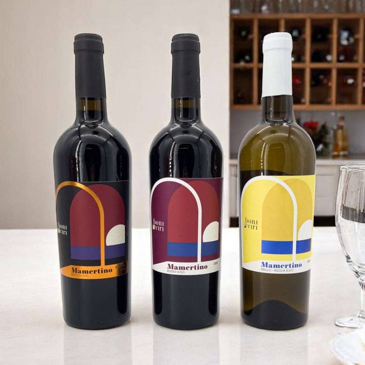 Amantes del Vino en Caja - Degustación de Vino Siciliano para venta al por mayor de Boniviri BCorp