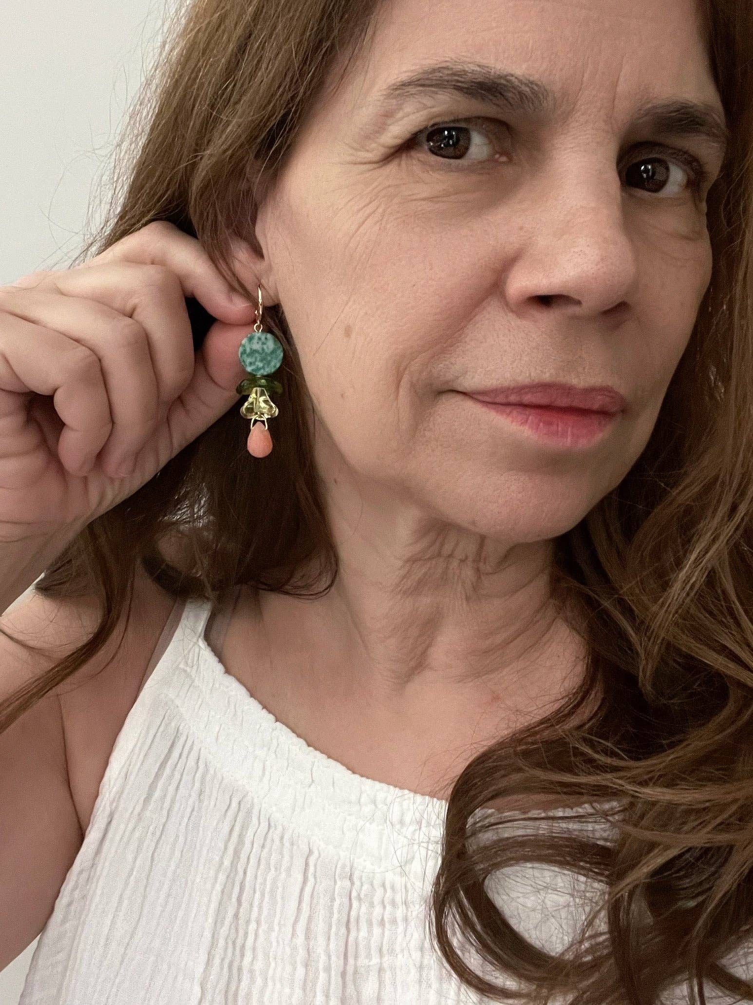 Sandrine France Studio - Wholesale Dangle Earrings - Camille Earrings1