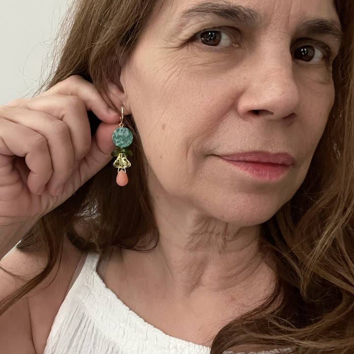 Sandrine France Studio - Wholesale Dangle Earrings - Camille Earrings1