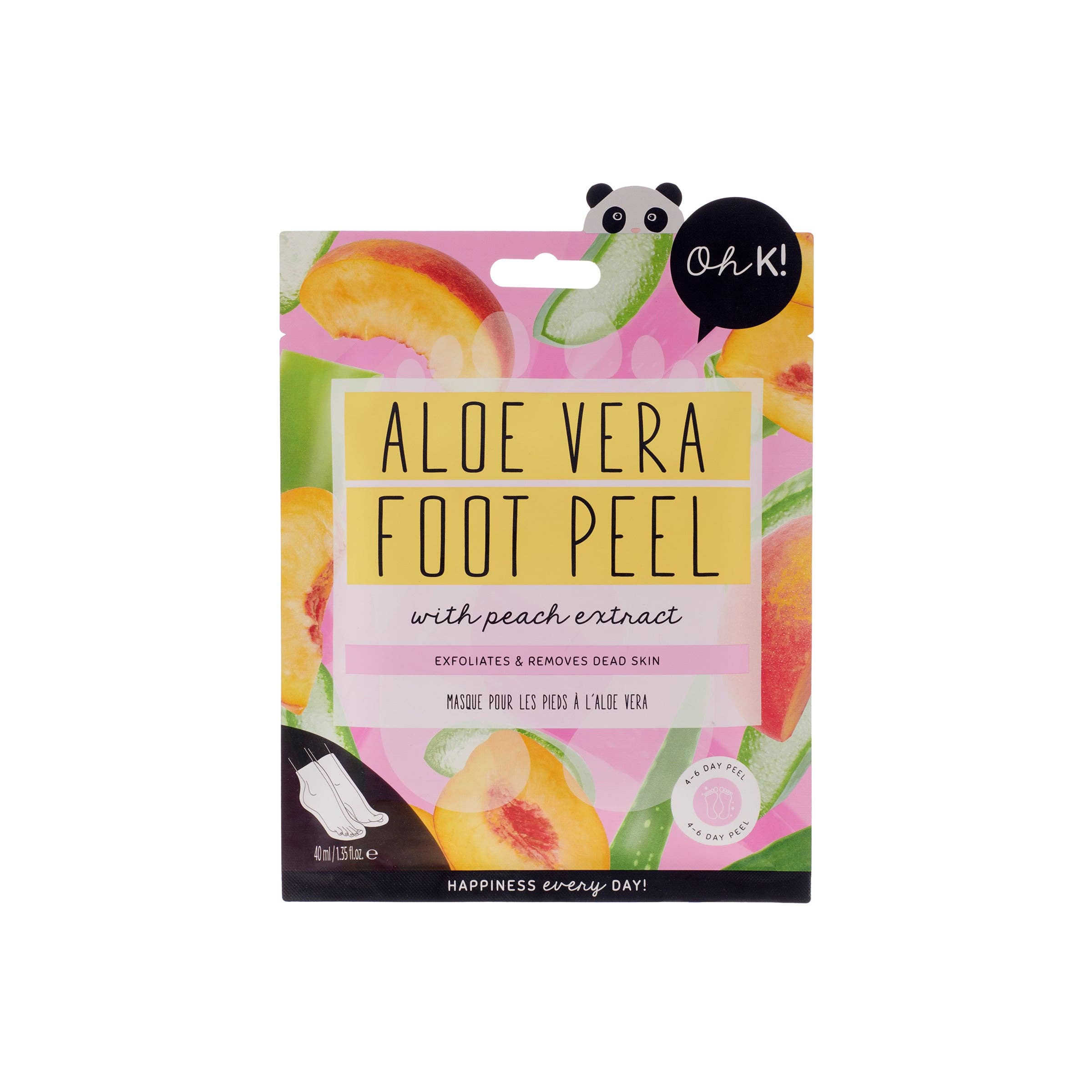 Beauty Goddess - Wholesale Foot Mask - Oh K! Aloe Vera Foot Peel Mask