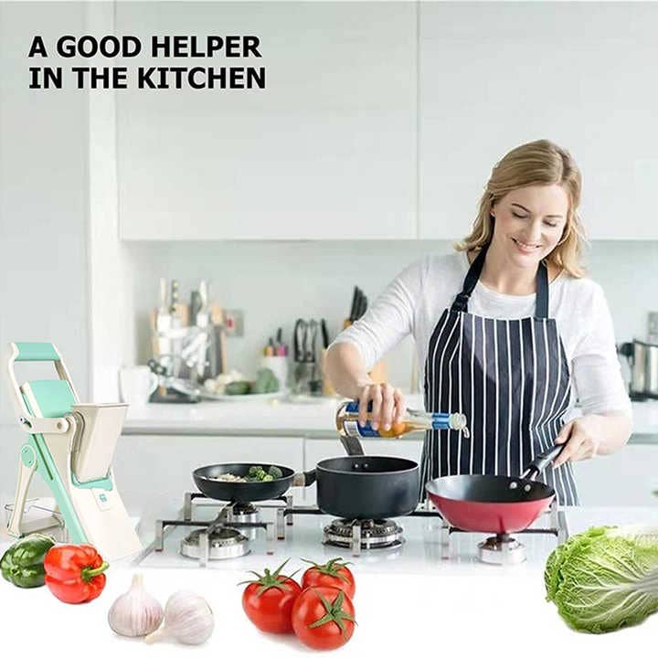 VIGOR - Wholesale Kitchen Tool/Gadget - Pro Chef 5 In 1 Cutter Kitchen Multifunction Vegetable Chopp5