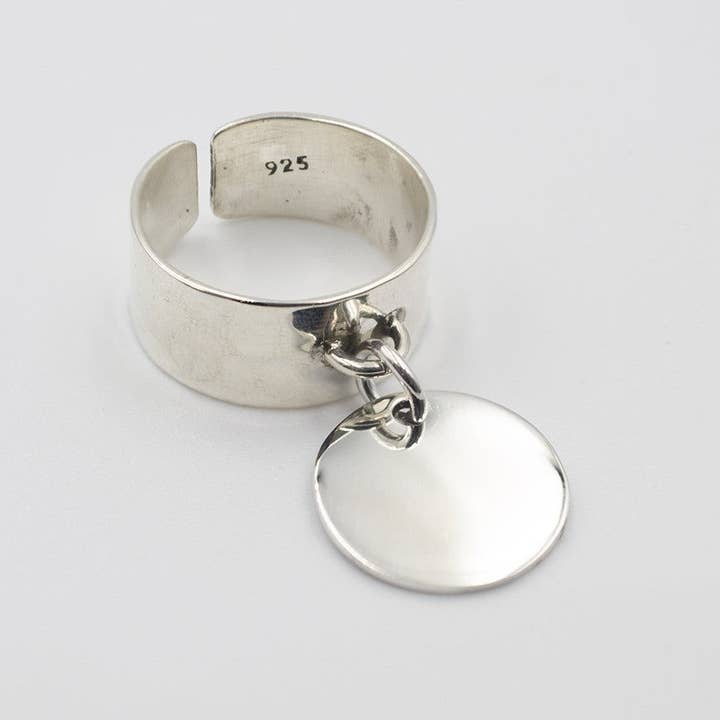 Deux Bécasses - Wholesale Single Stone/Solitaire Ring - Silver ring - Tiphaine2