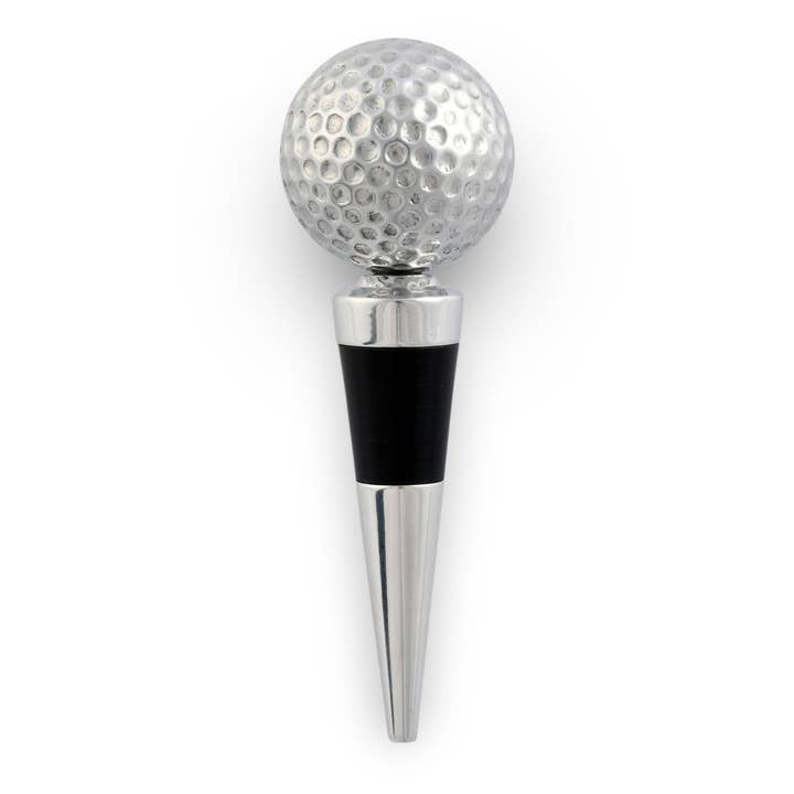 Golf Ball Bottle Stopper for wholesale by Vagabond House