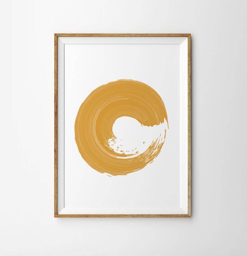 Sara Cristina Design - Wholesale Art Print - Yellow Wave4