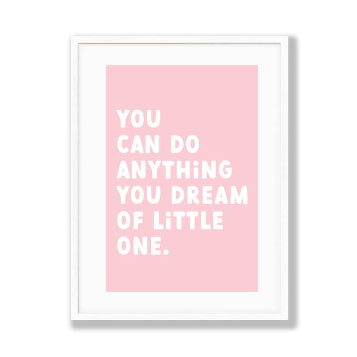 Imprimé Positivity pour enfants pour la vente par Word Up Creative