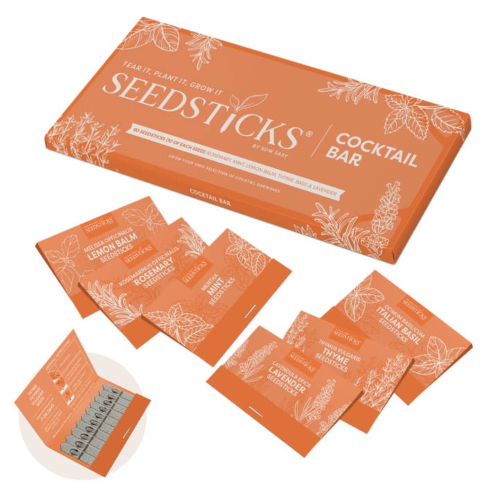 Seedsticks® - Wholesale Plant Seeds - Cocktail Bar - Gift Pack 0