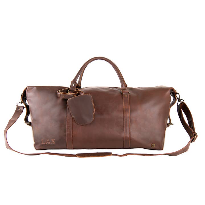The Armada Duffle for wholesale by MAHI Leather
