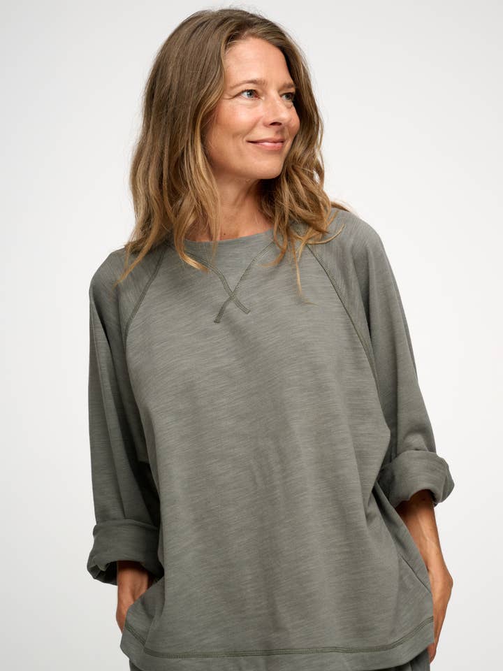 khaki gray earth sweat for wholesale on Faire