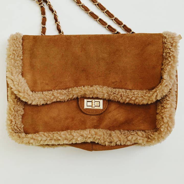 Ellison+Young - Wholesale Shoulder Bag - Women's - Luxe Deluxe Chain Shoulder Bag