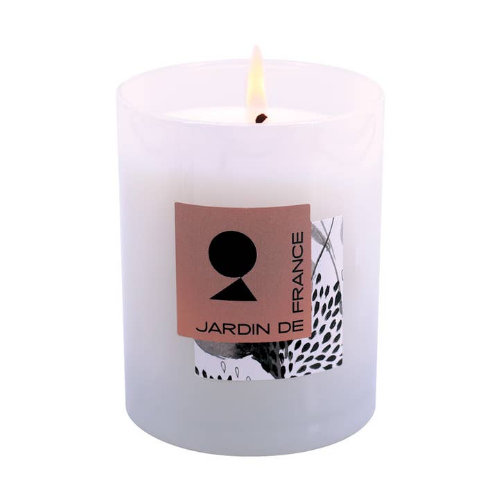 Cotton Flower Scented Candle for wholesale by Parfumerie Jardin De France