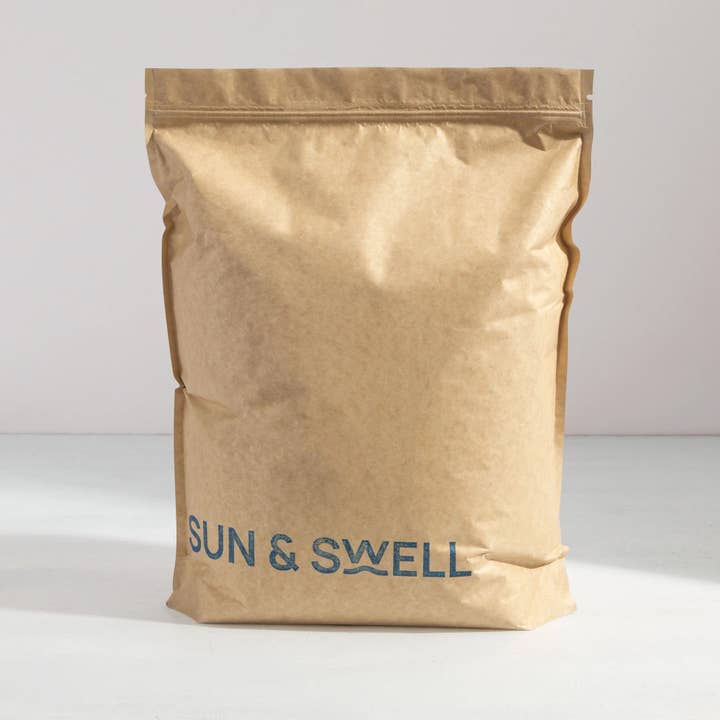 Sun & Swell Foods - Wholesale Dried/Dehydrated Fruit - Bulk Organic Dried Mangos (4lbs - Compostable Packaging)1