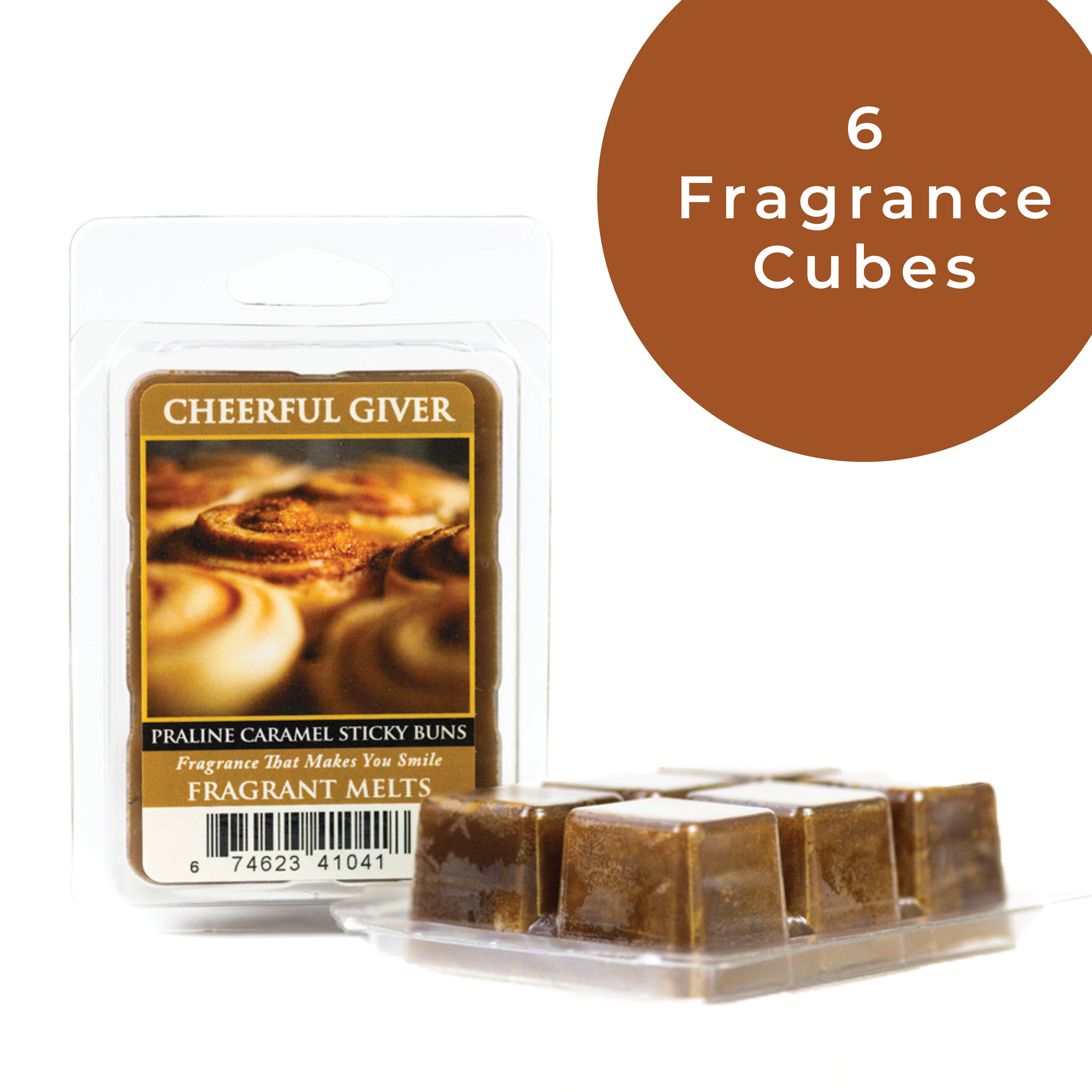 A Cheerful Giver - Vente Fondants - Melts (8/boîte) - Petits pains collants au caramel praliné1