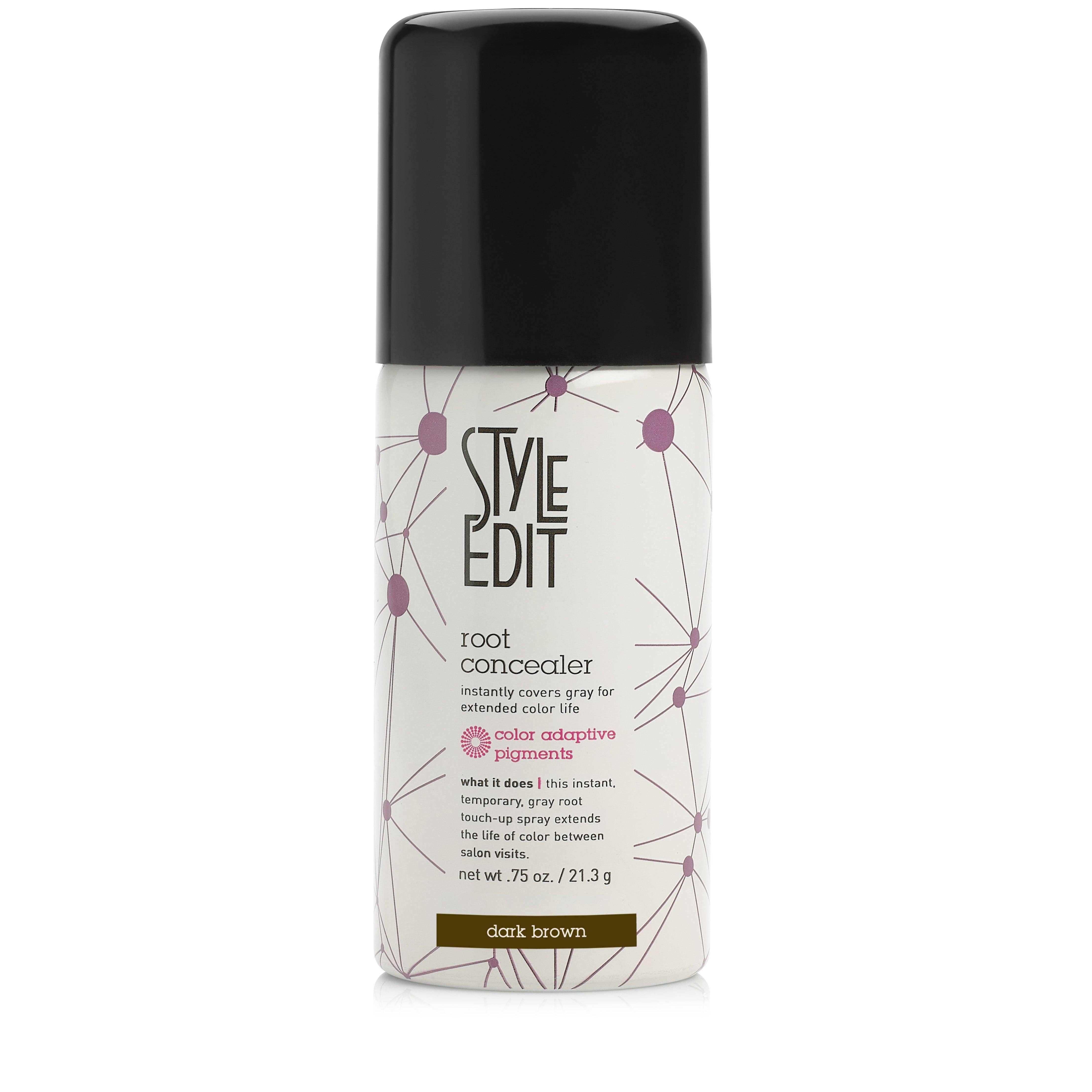 Style Edit - Wholesale Hair Spray - Style Edit Brunette Beauty Travel Size Root Concealer Spray2