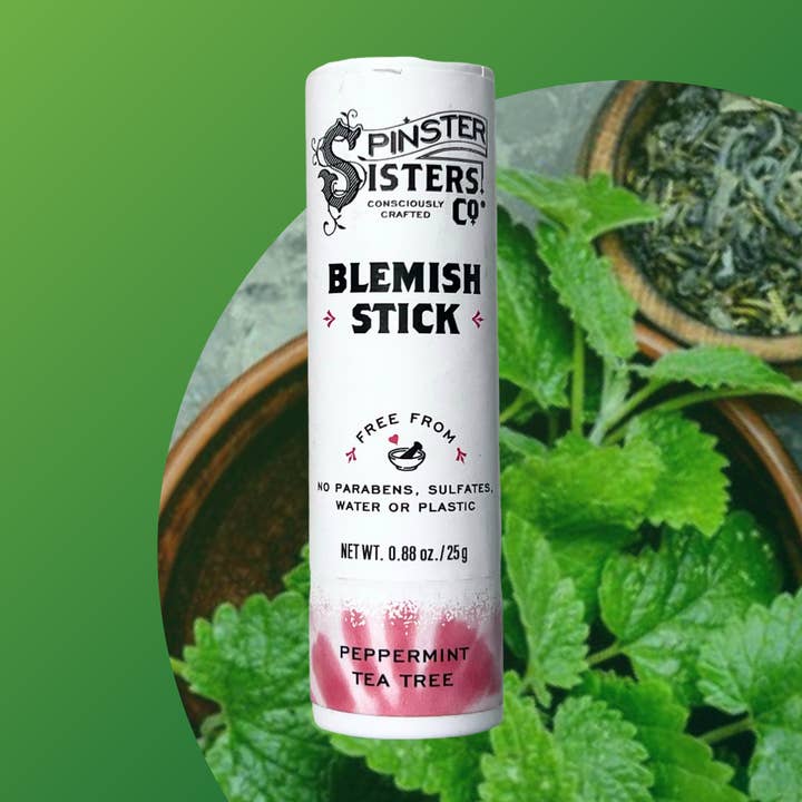 Spinster Sisters Co. / Old Salt Grooming Supply - Wholesale Acne/Hydrocolloid Patch - Face Blemish Stick w/ Menthol & Tea Tree for Acne