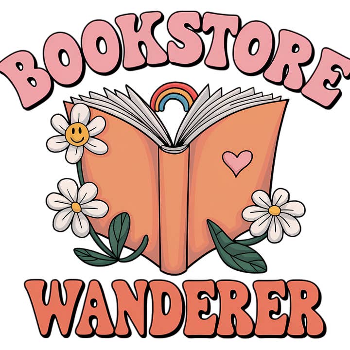 Buchladen-Wanderer wasserfester Aufkleber für Buchliebhaber für den Großhandel von Epic Life - Designed