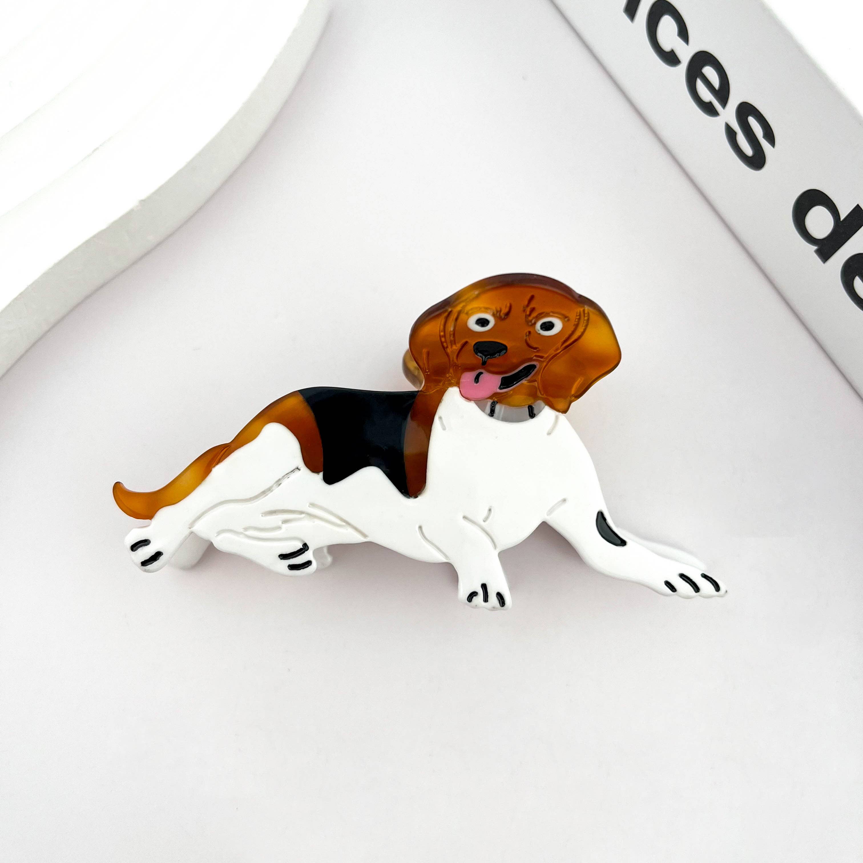 TheDivaSoap – wholesale Hårklämma - Dam – Acetat Hund Kloklämma, Schnauzer Corgi Hårklämma2