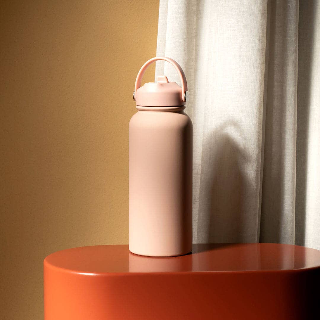 Beysis – wholesale Vattenflaska – 30,5 oz / 900 ml flaska med sugrör47