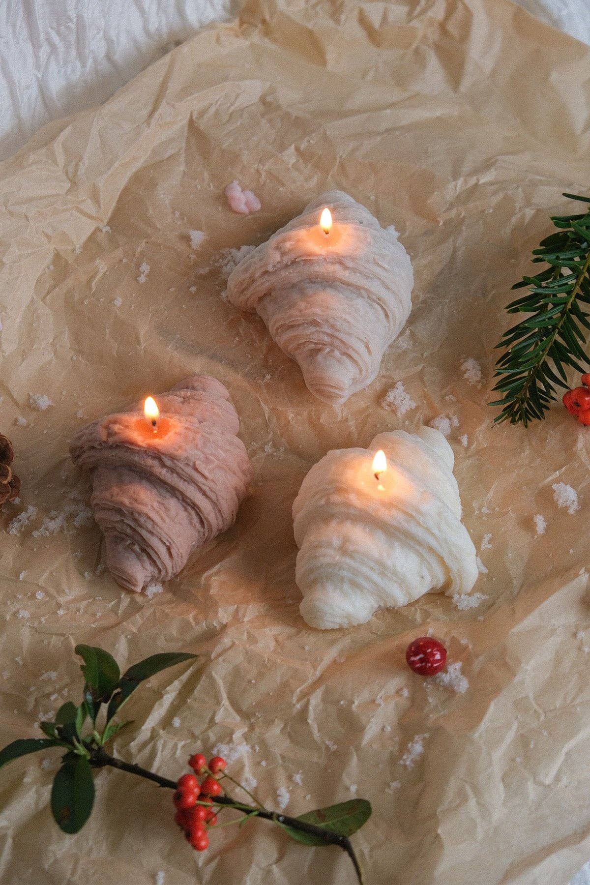 Interlude Candles – wholesale Novelty candle – Croissant Shaped Candle0
