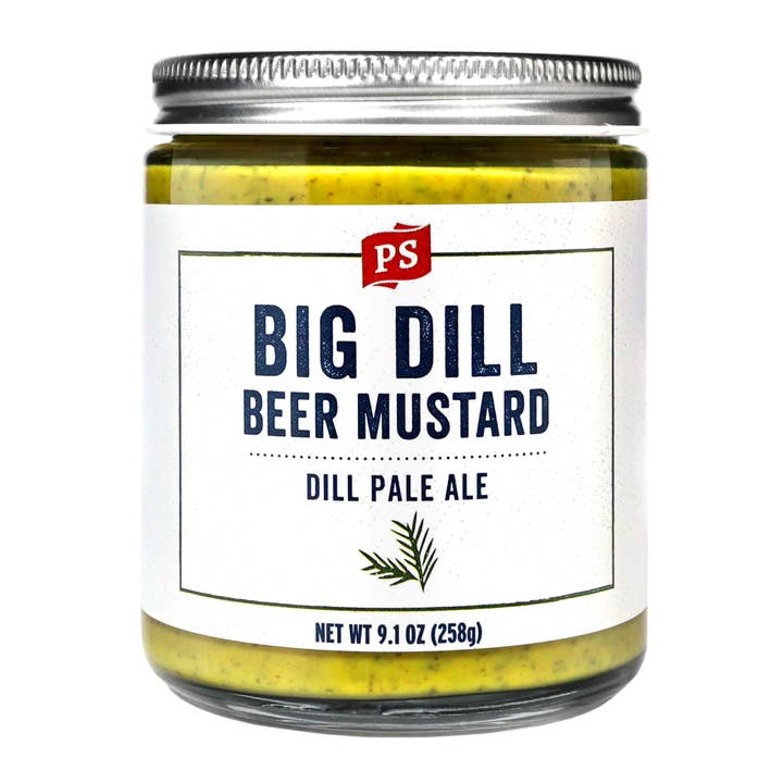 Big Dill Pale Ale Mustard for wholesale by PS Seasoning