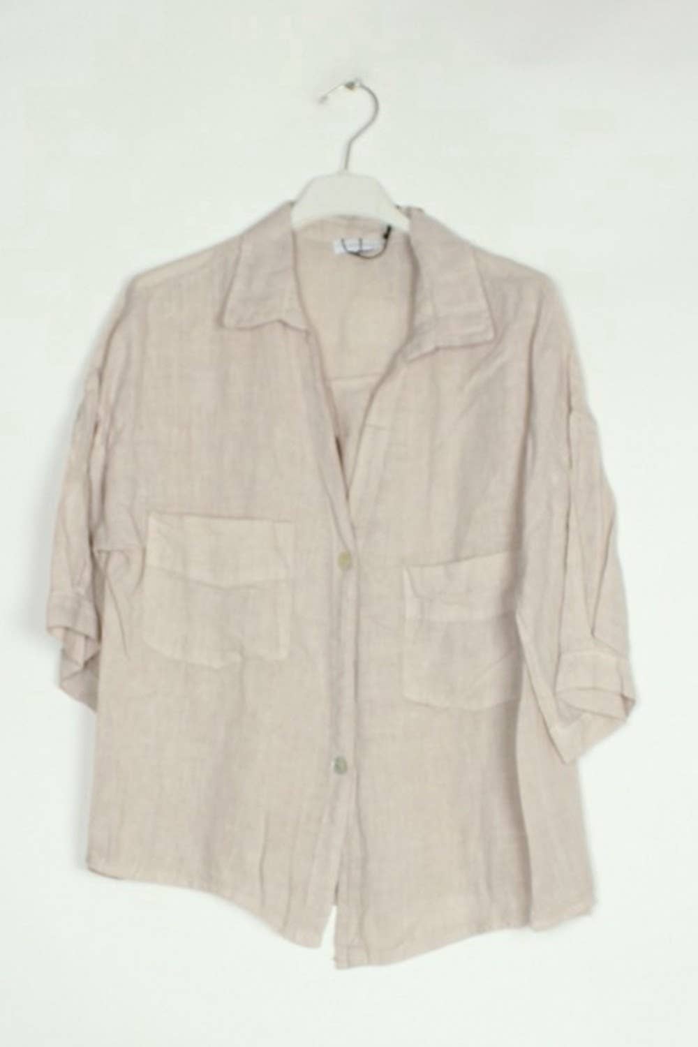 LÉA & LUC - Wholesale Button Down Shirt - Women's - 100% linen shirt REF.20174/54