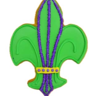 Mardi Gras Grön för wholesale av The Frosted Baker